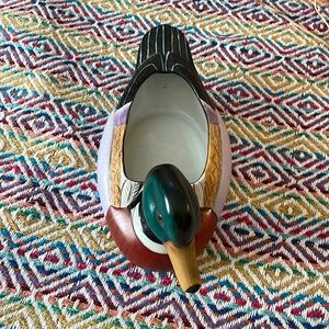 Vintage Mallard Duck Planter